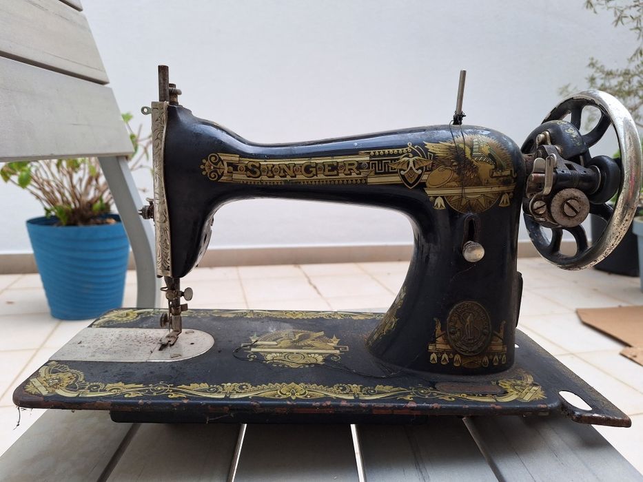 Máquina de costura Singer para restaurar