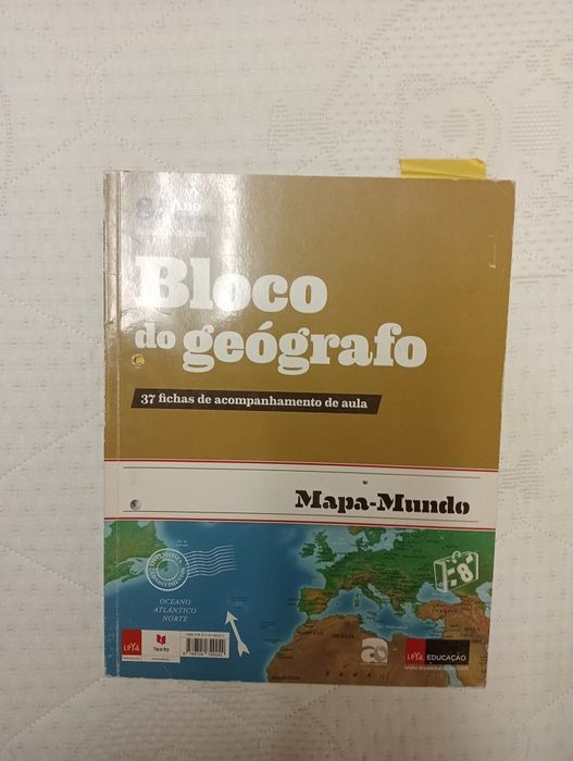 Mapa- mundo 8⁰ ano  caderno de atividades