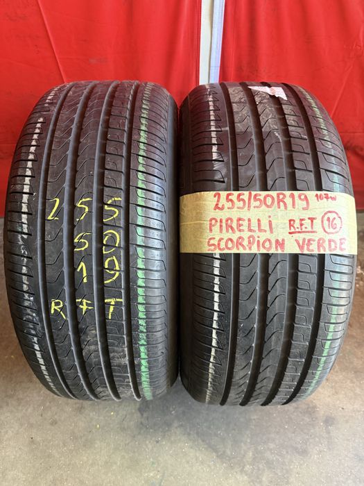 Pneus RFT 255/50/19 Pirelli Como Novos