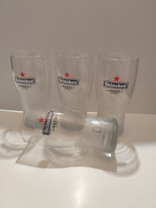 Szklanki do piwa Heineken