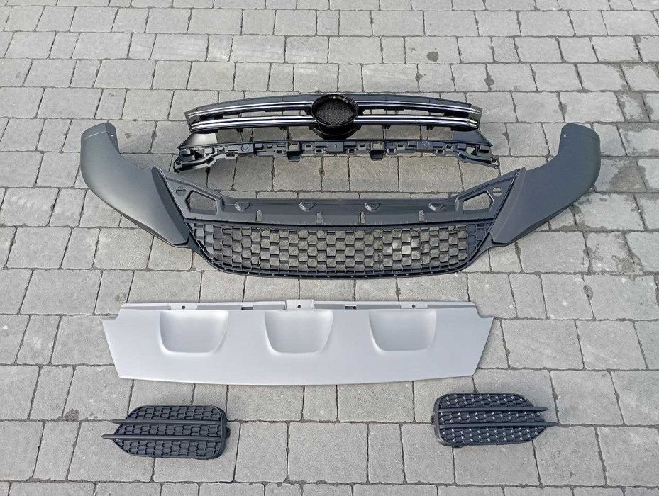 Volkswagen VW Tiguan 1 Губа Спойлер Переднього Бампера