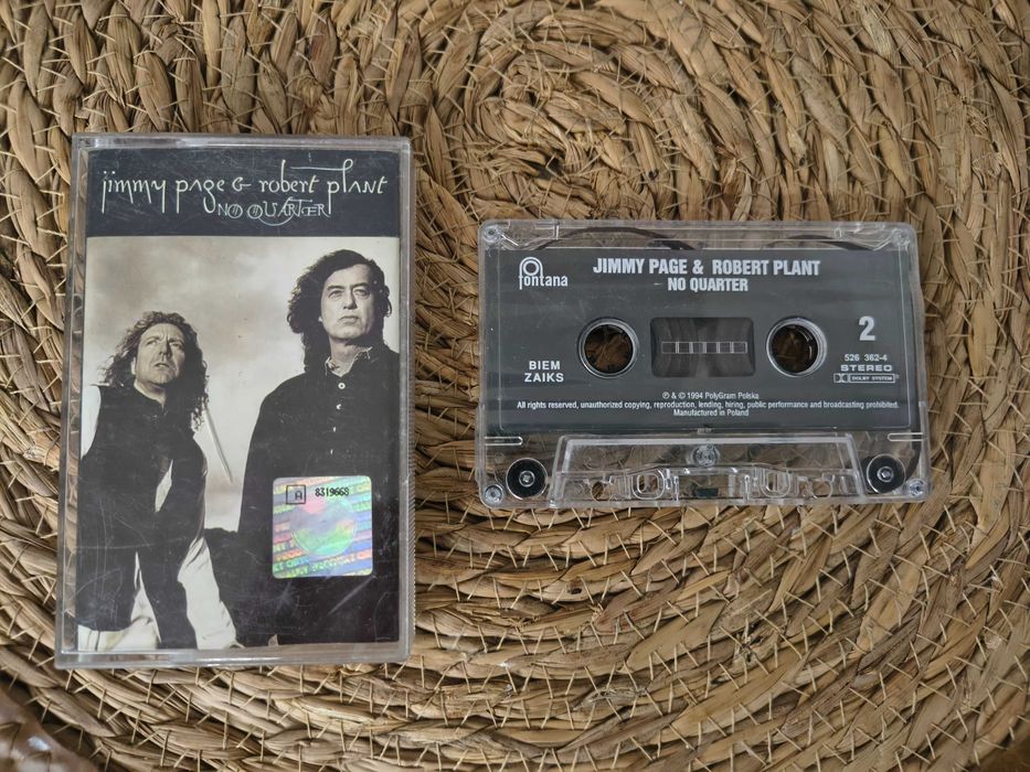 Orginalna kaseta R.Plant & J.Page - No Quarter