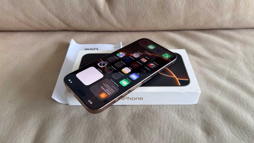 Vendo troco iPhone 16 Pro Max 256Gb Deserto C/Fatura e Garantia Apple