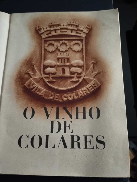 O vinho de Colares, edição de 1938