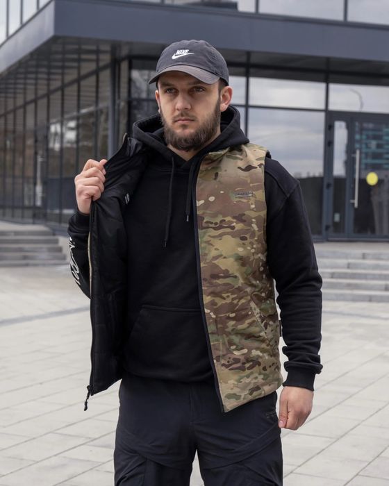 Двостороння безрукавка HEADBAG Multicam Black, розмір L, нова