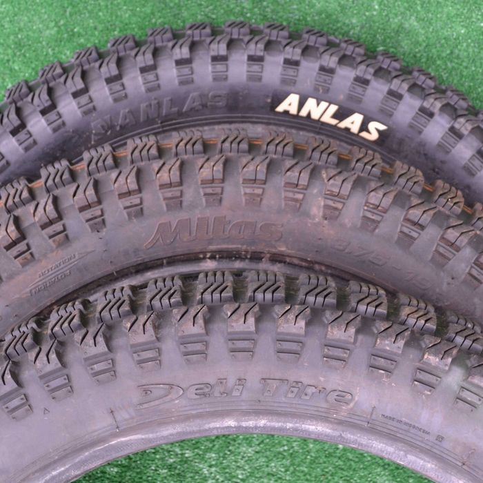 Шини 3.75-19 Mitas, Anlas, Deli Tire + камери та фліпера. R19 б/у