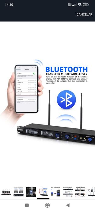 Sistema inears IEM para banda