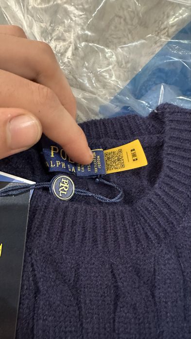 Camisola ralph lauren cable-knit cotton