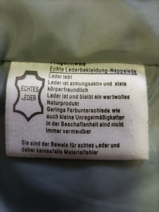 Płaszcz nowy ze skóry cielęcej