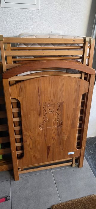 Berço Madeira  com colchão