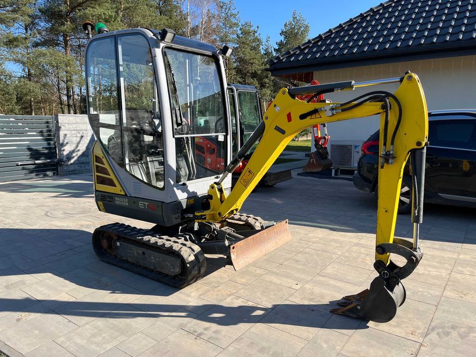 Minikoparka Wacker Neuson ET16 Przebieg 712mtg . Sprowadzona