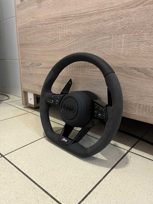 Volante Audi A3 8V A4 B8 TT 8J Q3 Q5 (S-Line / RS) Estilo R8