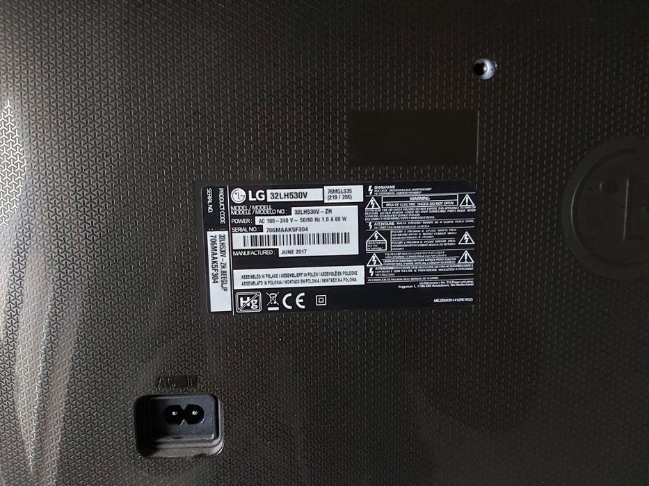 Telewizor LG 32' I Sharp 40"