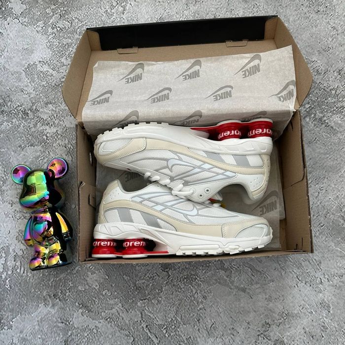 Кросівки Nike Shox Ride 2 SP Supreme | Найк Шокс Супрім | Наложка | NK-186| Чоловіче взуття |