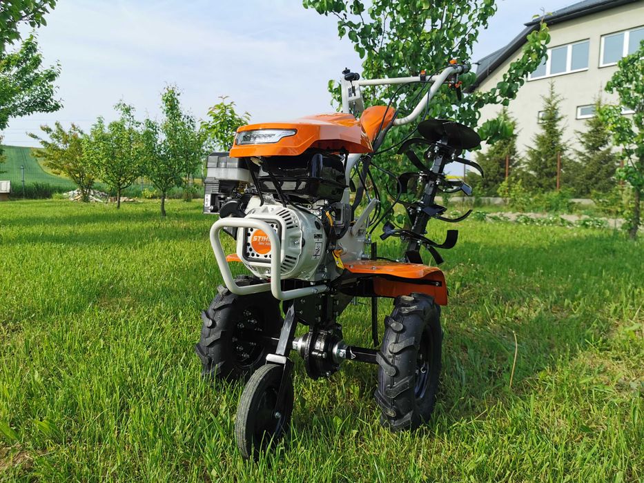 Wypożyczalnia wynajem glebogryzarka kultywator Stihl Cedrus Miechów