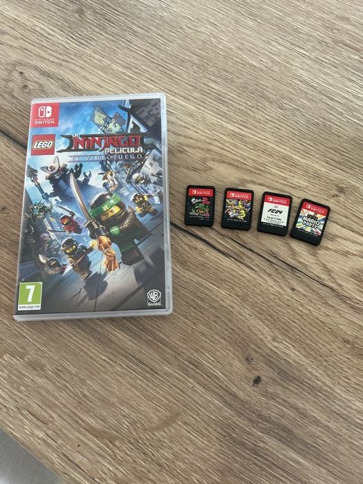 Lote 5 Jogos Nintendo Switch Perfeito Estado
