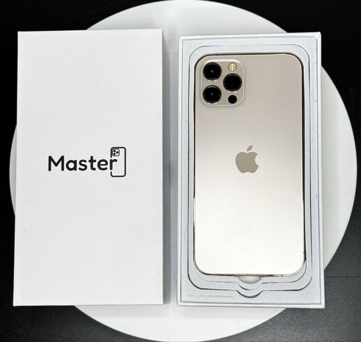 Iphone 12 Pro 256gb gold jak nowy bateria 100% 6msc gwarancji