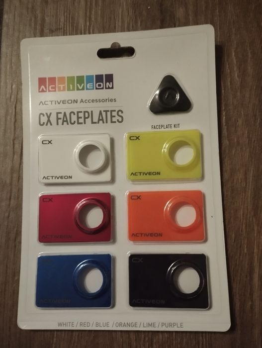 Płyty czołowe do kamer sportowych