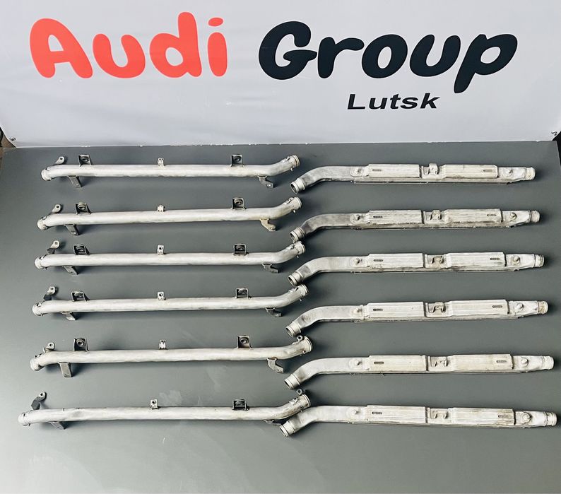 Труба Інтеркулера Audi A6 C6 Центральна Трубка Радітора Ауді Розборка