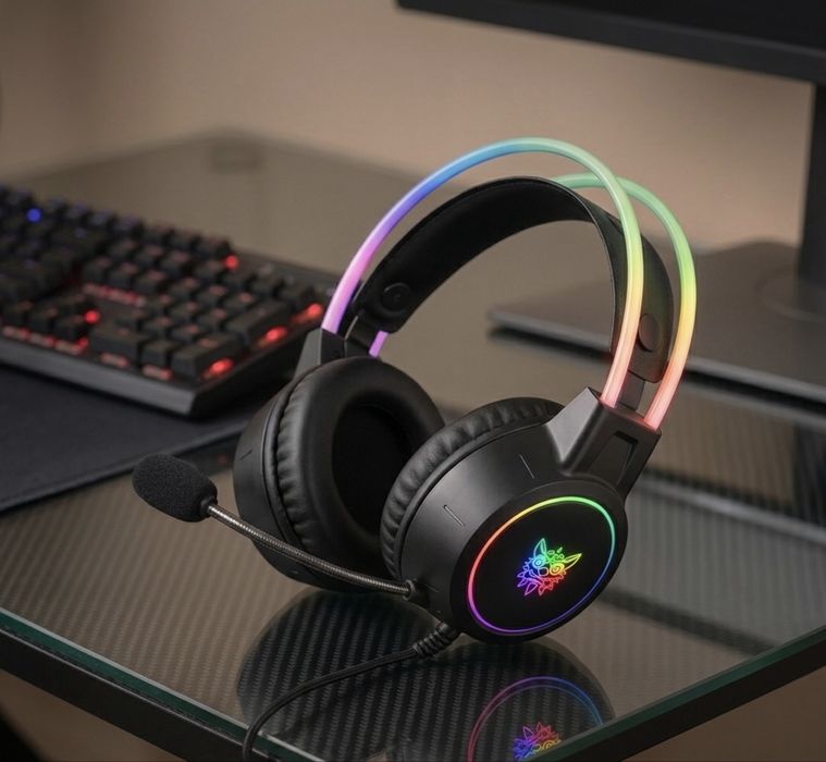 Słuchawki Gamingowe ONIKUMA X15 PRO RGB z Mikrofonem | Nowe