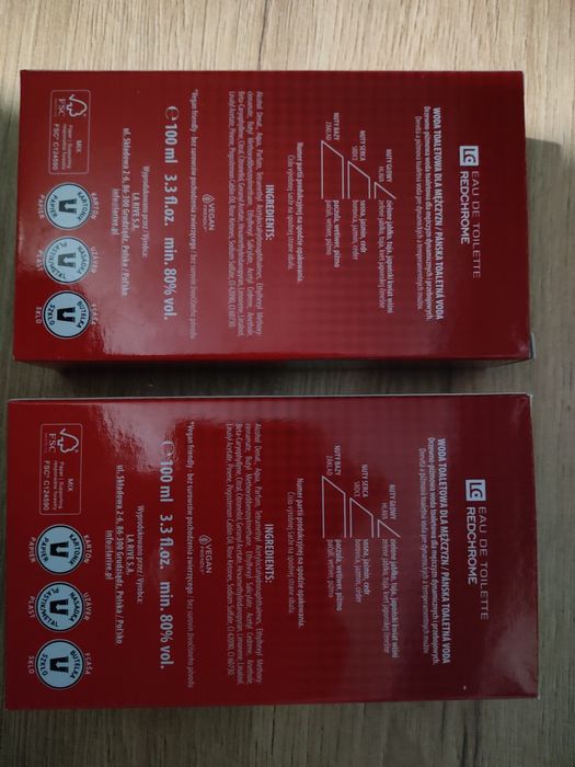 Lucca Cipriano Redchrome Men 2 sztuki
