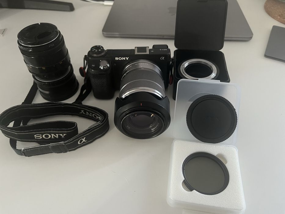 Sony Nex 6 + zestaw