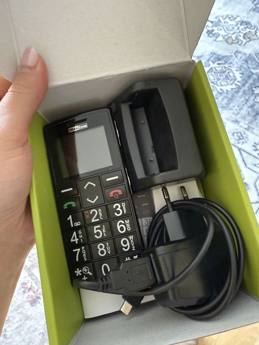 Telefon dla seniora, dla osoby starszej Maxcom