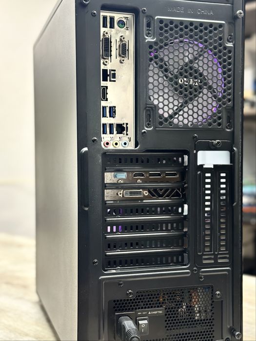 ПК/CPU аналог i7-6700,4C,8T/RAM 16Gb/GPU RX 580,8Gb/SSD nvme 1Tb/PSU 850W