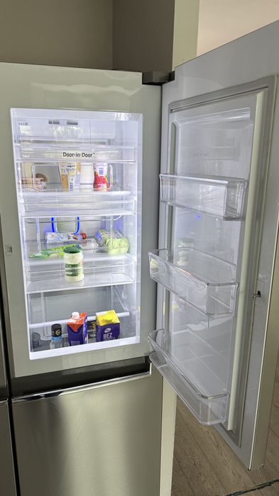 lodówka Side by Side LG GSJ960NSCZ - stan doskonały, kupiona w maju 21