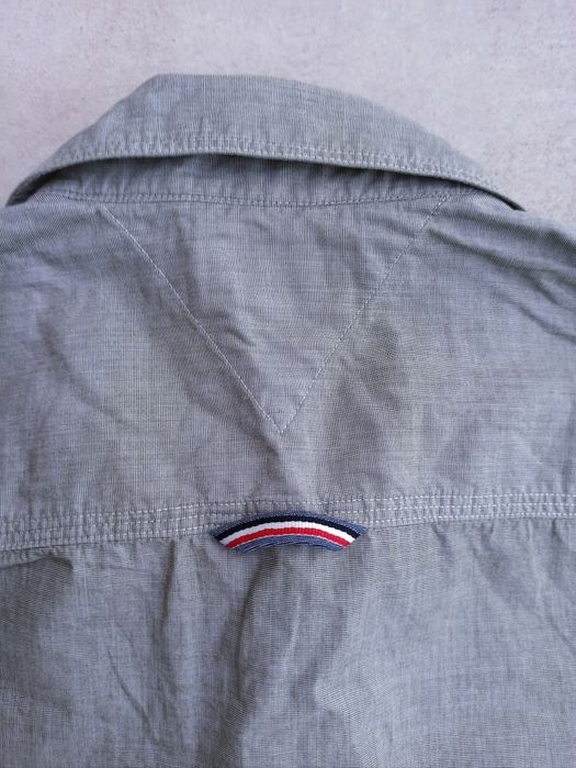 Tommy Hilfiger oryginalna oliwkowa koszula męska rozmiar XL