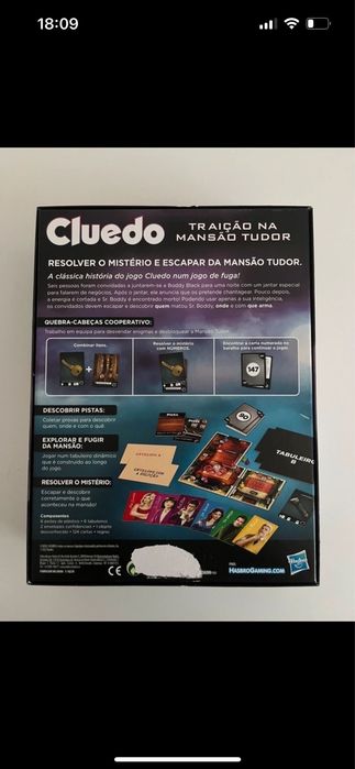 Cluedo Escape - Traição na Mansão Tudor