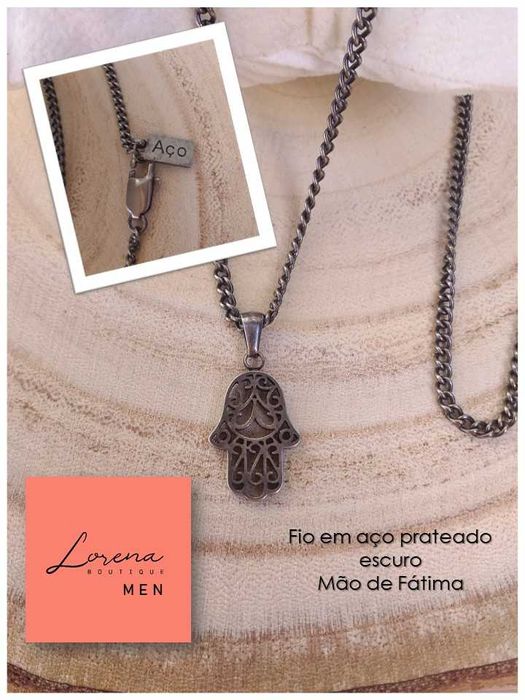 Fio em aço para homem