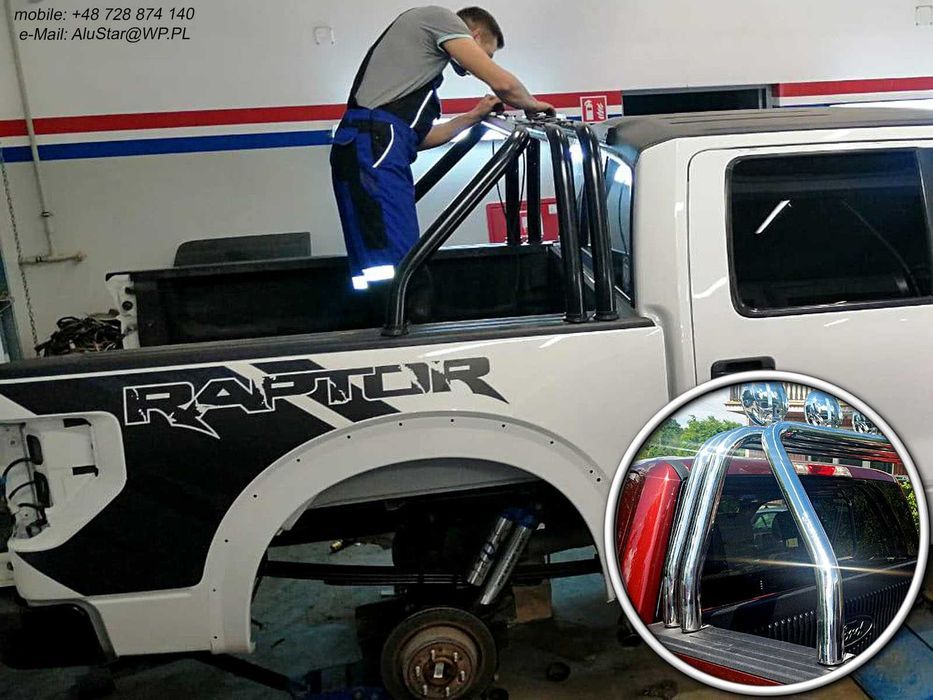 Zabudowa PickUp Ranger F150 Raptor Hilux Amarok