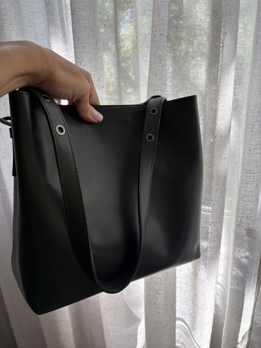 Кожаная женская сумка