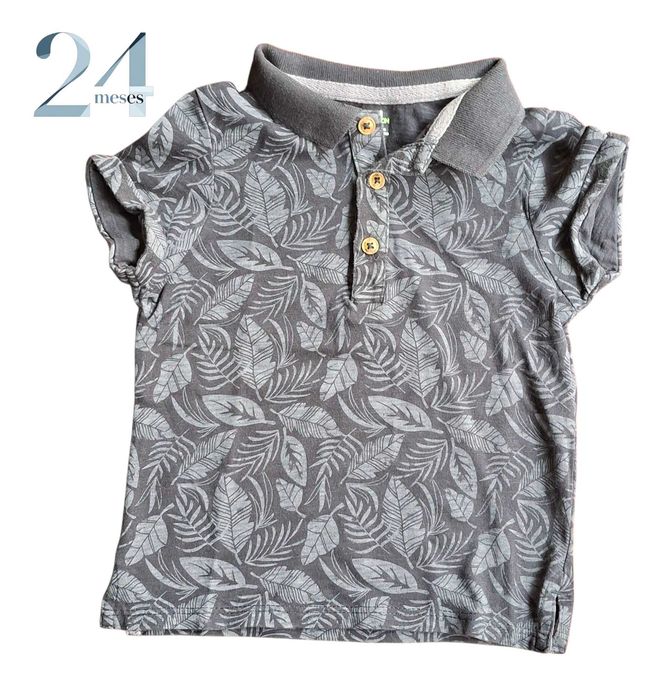 Kiabi Blue Polo - 24 Months