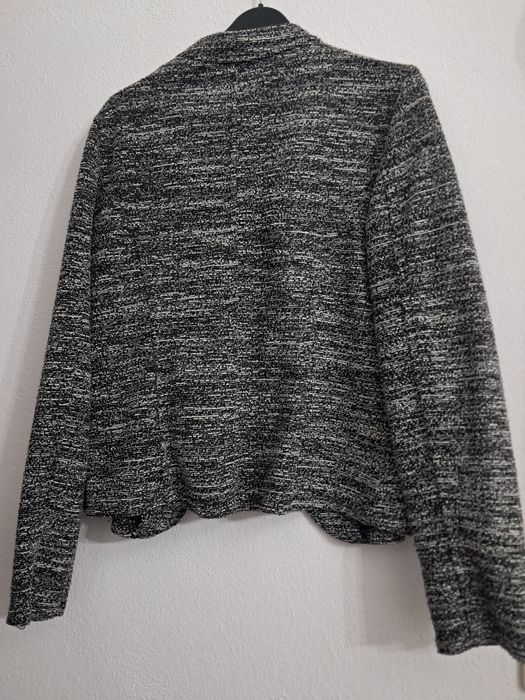 Blaser preto e branco