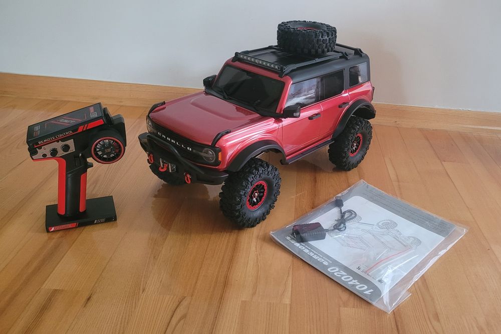 Rc trial Ford Bronco 1/10 HB R1001 / axial trx4 Przemyśl • OLX.pl