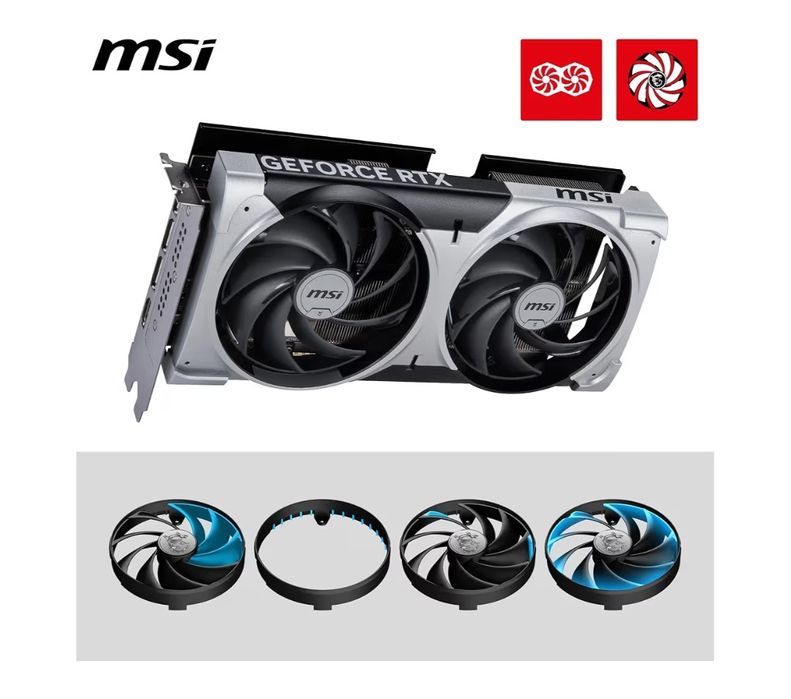Placa Gráfica MSI NVIDIA GeForce RTX 5070 "Blackwell" Ventus 2X OC 12G GDDR7 DLSS4