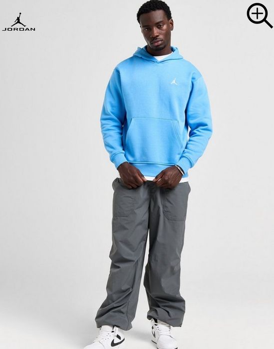 Oryginalna bluza Nike Jordan FV7281 z kapturem błękitna niebieska