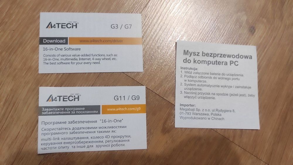 Мышь A4Tech G9-500F-1 V-Track, беспроводная