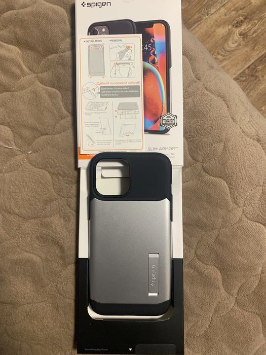 Захисний чохол Spigen (SGP) Slim Armor для Apple iPhone 12 Pro Max:
