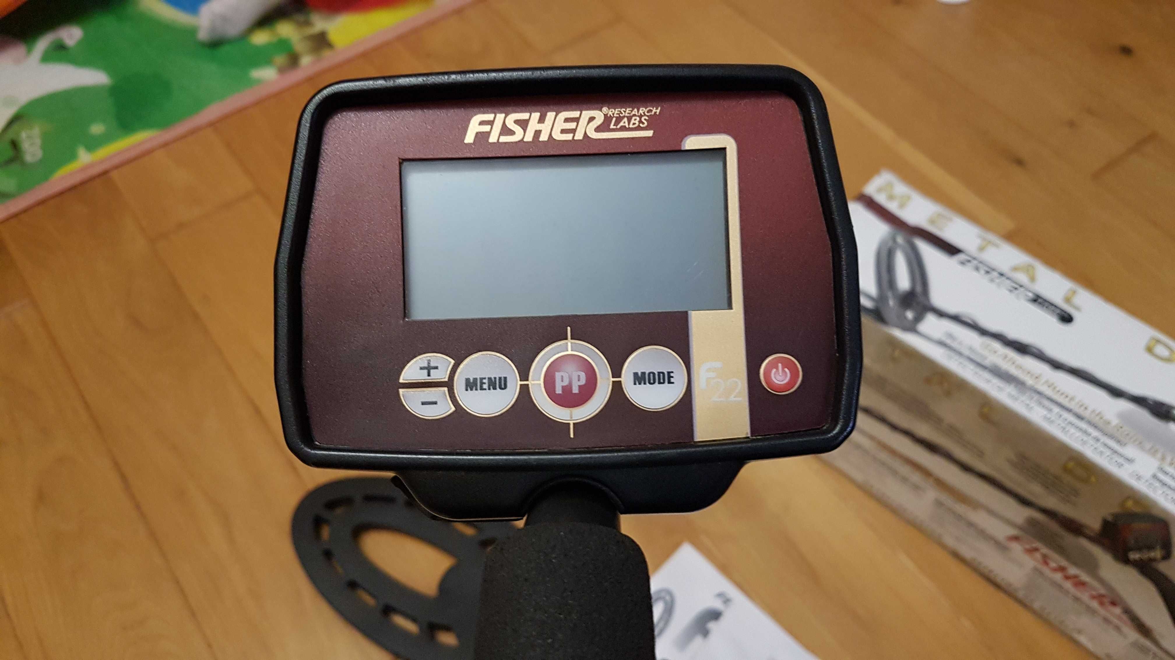 Wykrywacz metali FISHER F22 jak nowy Szczecin Dąbie • OLX.pl