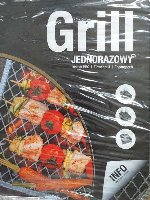 Grill jednorazowy, gril