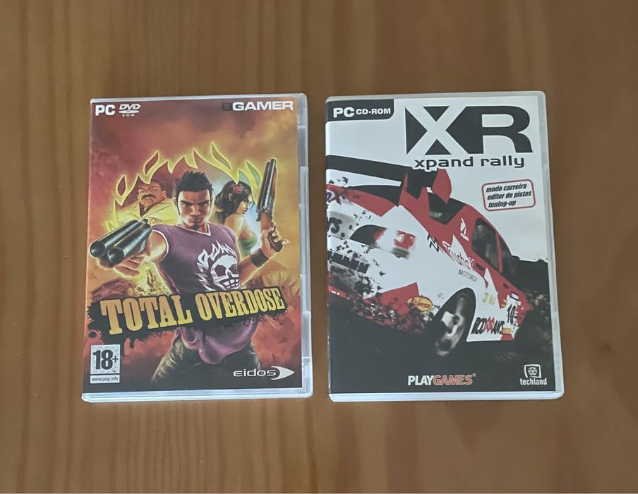 Jogos para computador - PC (CD) - Xpand Rally e Total Overdose