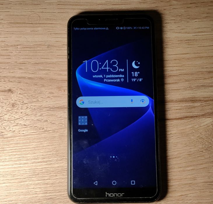 Honor 7A stan bardzo dobry