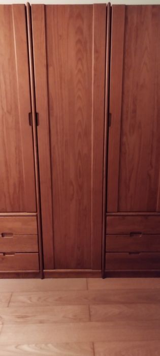 Mobília de quarto, cerne, pinho mel maciça