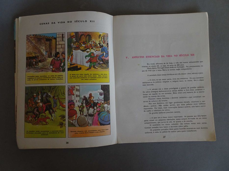 Livro Pedro de Carvalho História de Portugal para a 4ª classe 1968