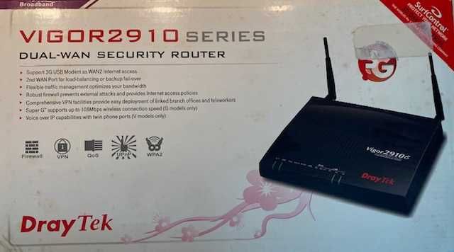 Router Draytek Vigor 2910 Series64284427370627120