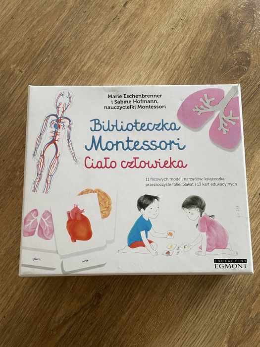 Biblioteczka Montessori Ciało człowieka Egmont