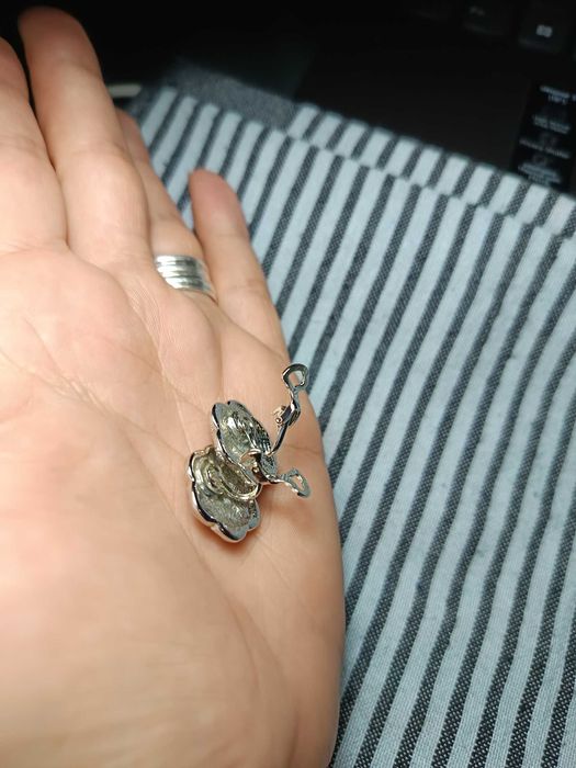 Brincos de Senhora Prateados - Ref.: B - 2